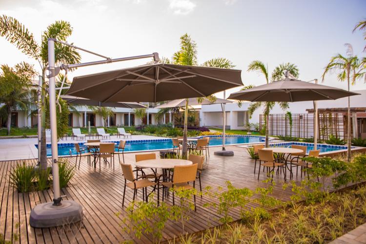 Ebenezer Village Hotel Pousada Guamare ภายนอก รูปภาพ